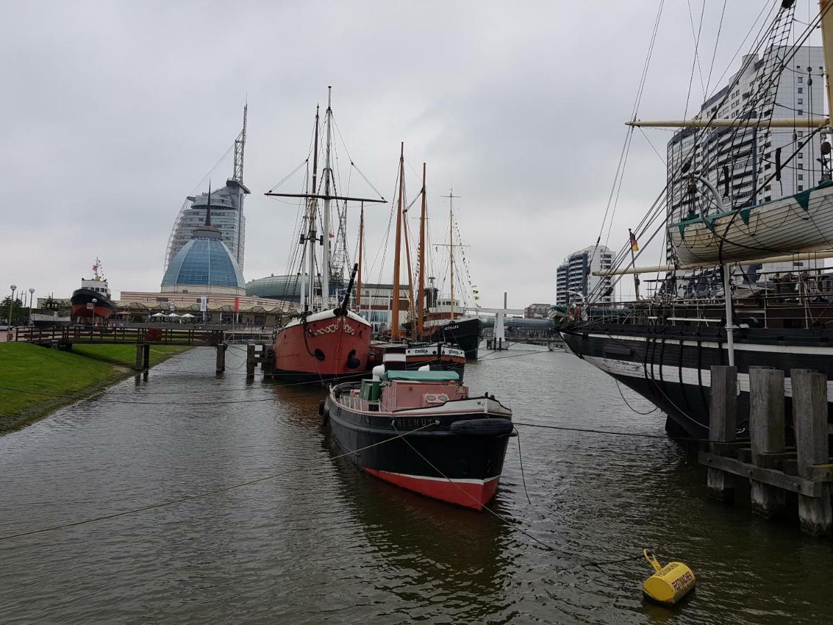 Ferienwohnung Koralle - Am Wasser Bremerhaven Esterno foto