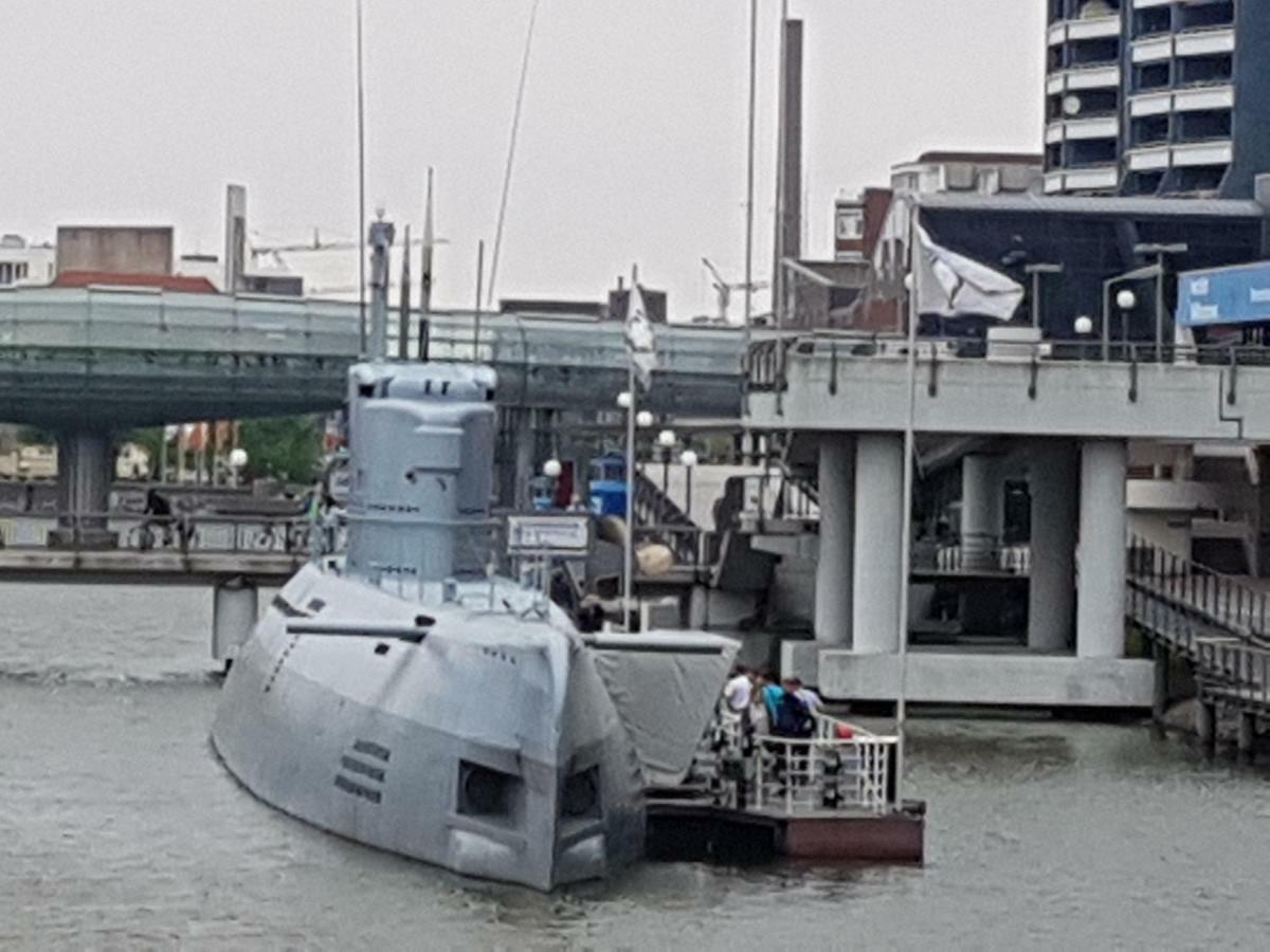 Ferienwohnung Koralle - Am Wasser Bremerhaven Esterno foto