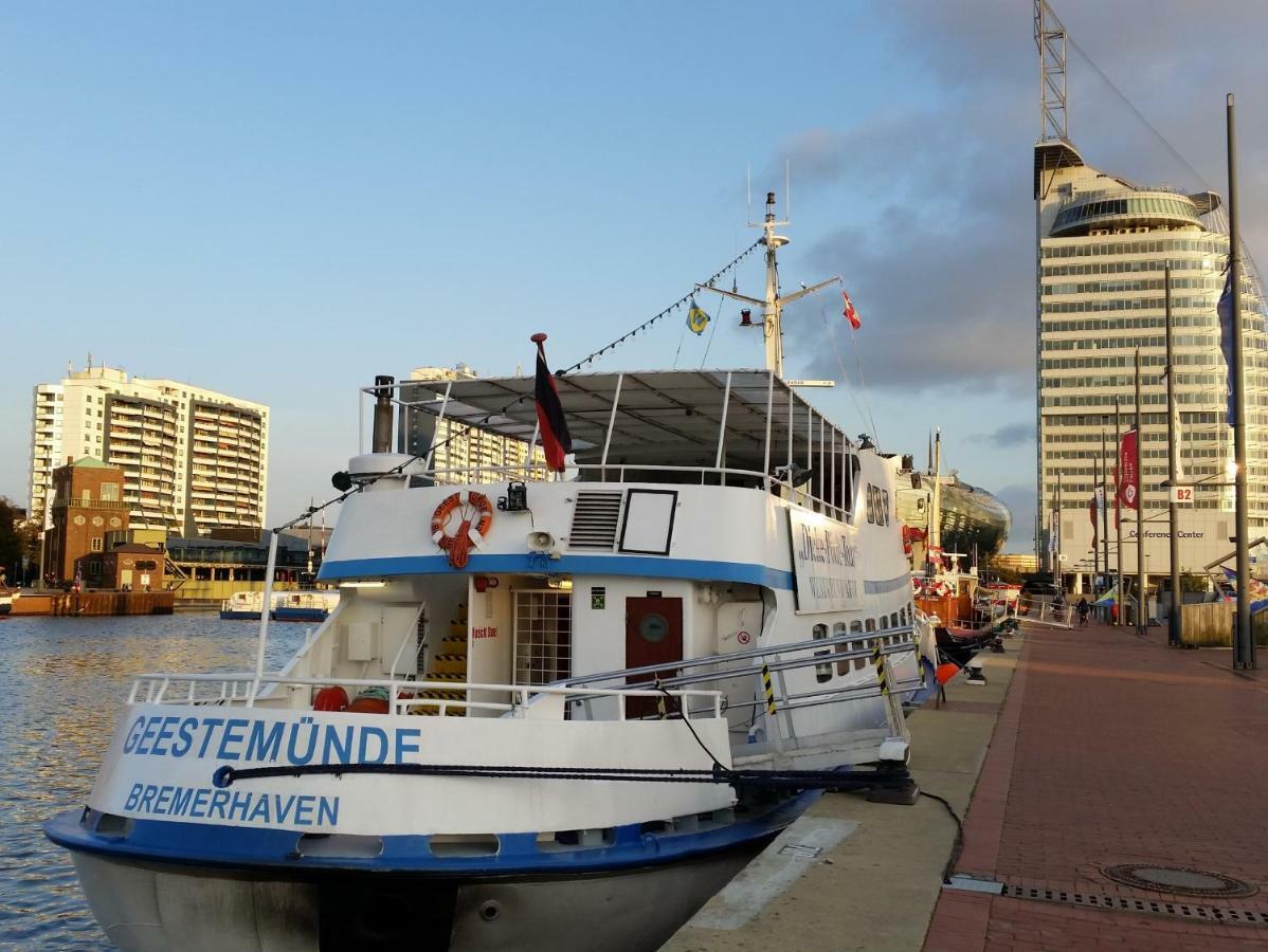 Ferienwohnung Koralle - Am Wasser Bremerhaven Esterno foto