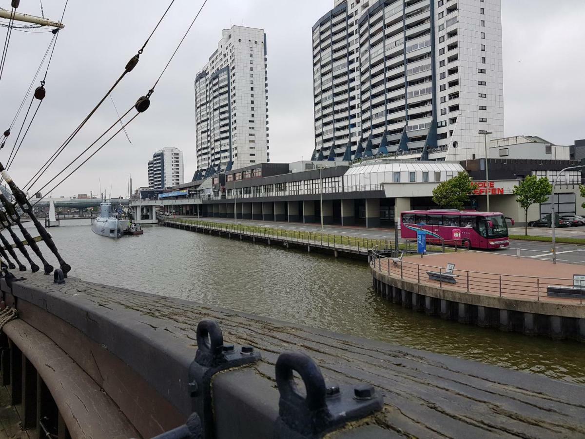Ferienwohnung Koralle - Am Wasser Bremerhaven Esterno foto