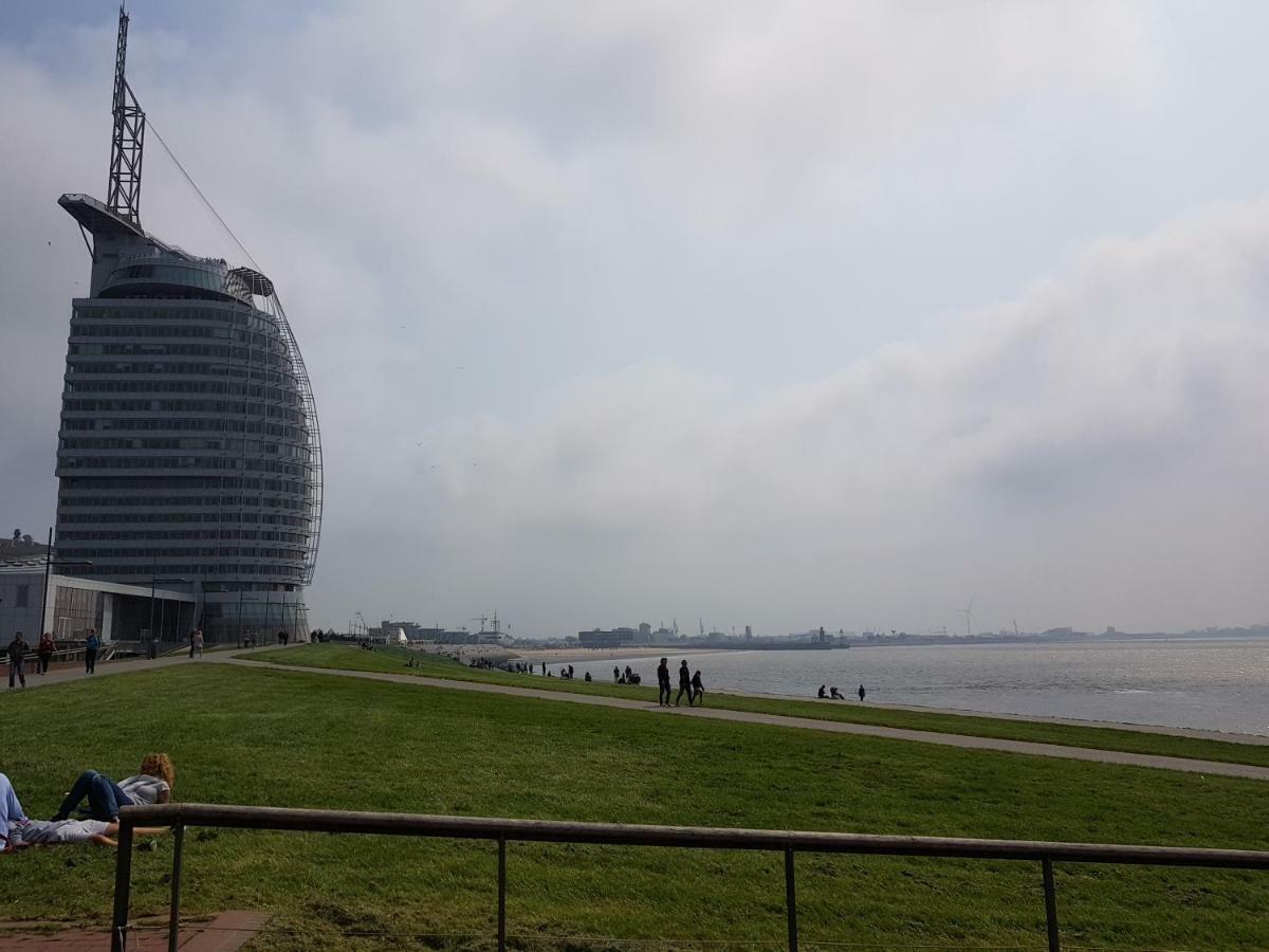 Ferienwohnung Koralle - Am Wasser Bremerhaven Esterno foto