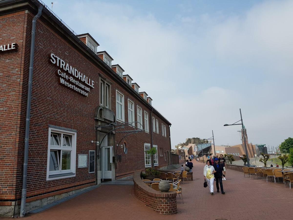 Ferienwohnung Koralle - Am Wasser Bremerhaven Esterno foto